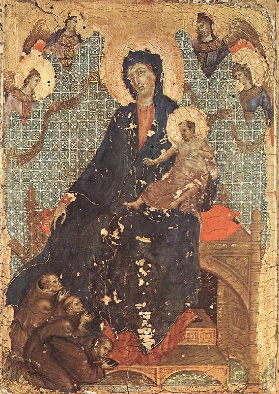 Duccio di Buoninsegna Madonna of the Franciscans dg china oil painting image